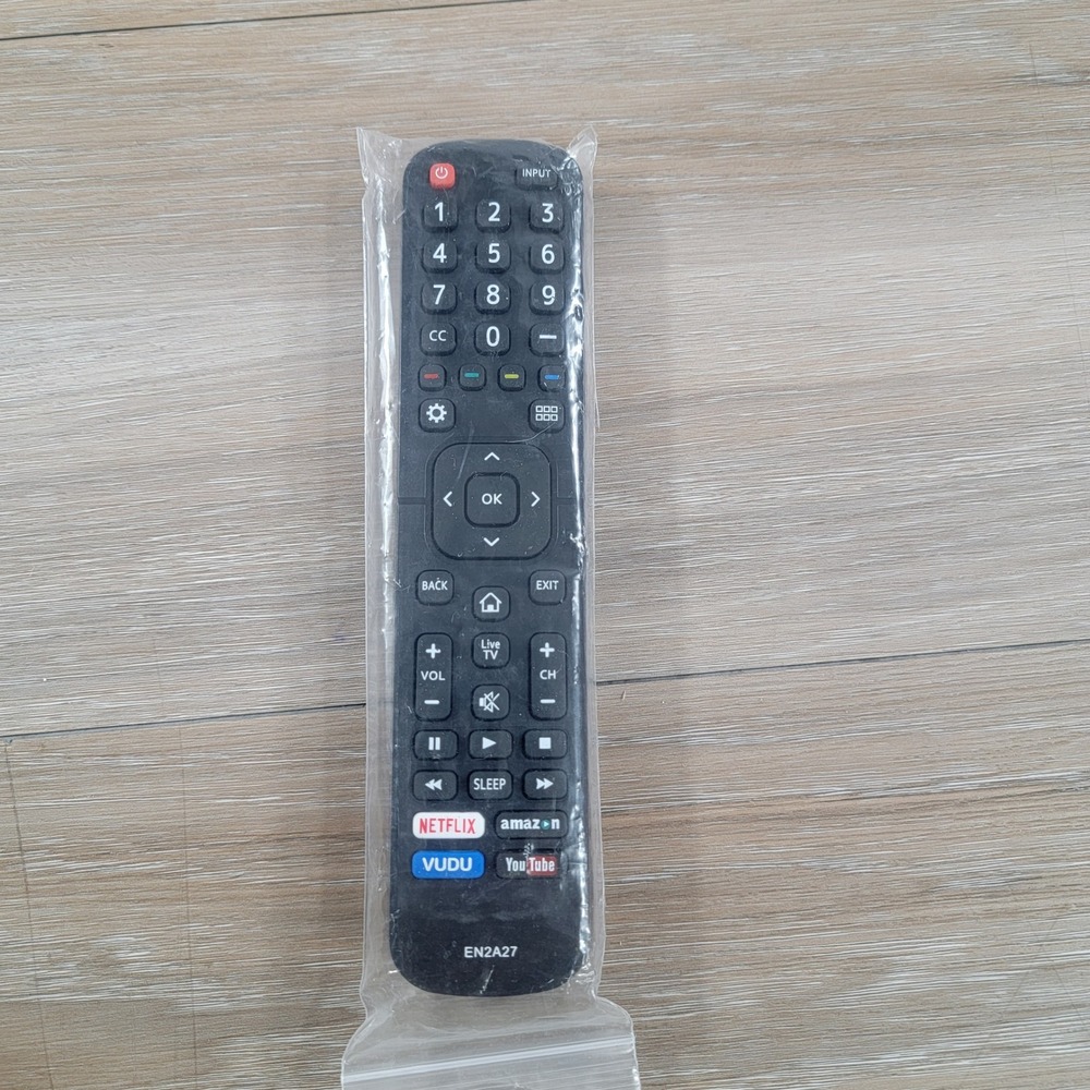 Hisense EN2A27 Smart TV Remote Control Netflix Amazon Vudu YouTube Replacement